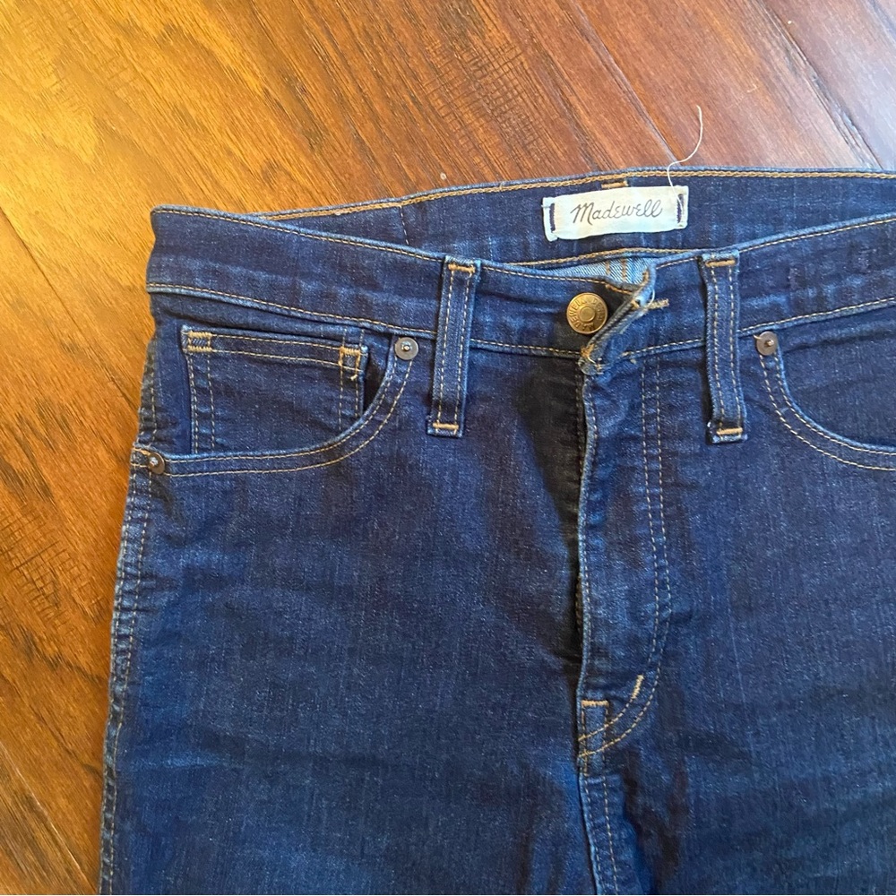 Madewell 10” high-rise skinny jeans - size 28
